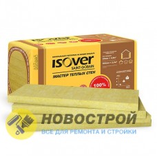 Утеплитель ISOVER Мастер теплых стен (100мм 600*1000) 2,4м2 (0,24м3)