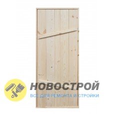 Дверь для бани деревянная Клиновая сосна 700х1600