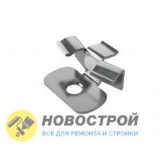 Кляймер металл для алюминиевой лаги 35*25*14мм  С компенсатором зазора 3мм