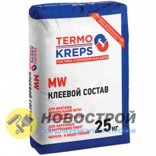 Штукатурно-клеевая смесь TERMOKREPS MW Крепс 25 кг