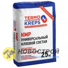 TERMOKREPS KMP клей для плит из пенополистирола и минеральной ваты, 25кг