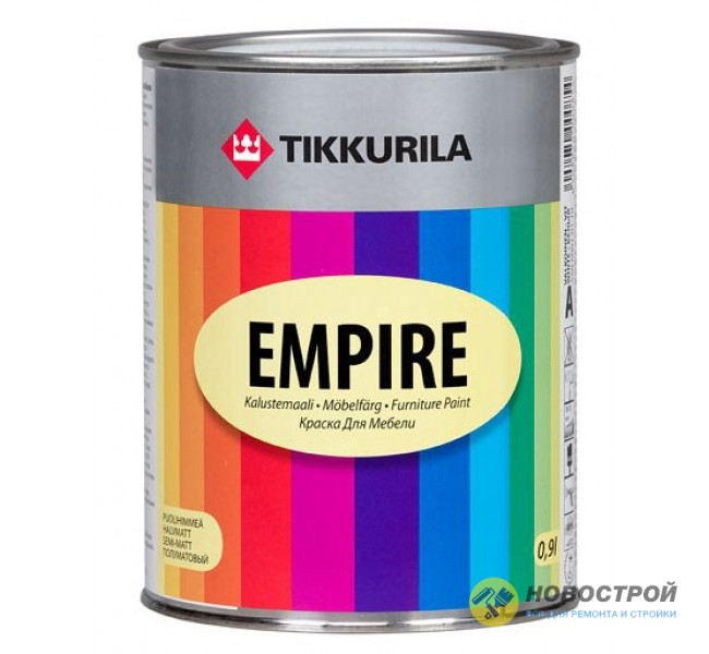 Краска для мебели Empire A TIKKURILA 2,7 л