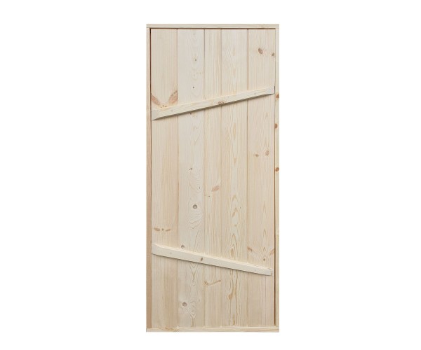 Дверь для бани деревянная Клиновая сосна 700х1600
