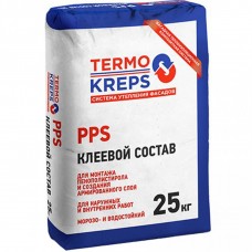 Штукатурно-клеевая смесь TERMOKREPS PPS для пенополистирола, 25кг