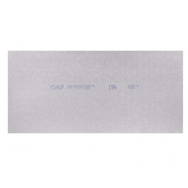 Гипсоволокнистый лист (ГВЛВ) ПК КНАУФ 10*1200*2500 влагостойкий
