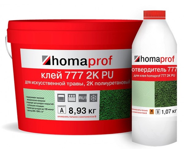 Клей Homaprof 777 2K PU, 10 кг
