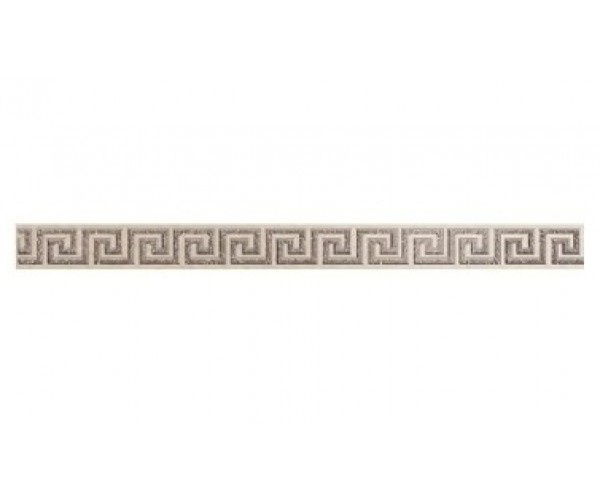 Бордюр напольный Крит 600*25мм бежевый с гравировкой Керамика Будущего