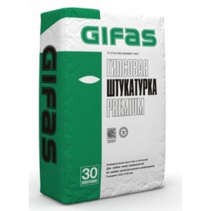 Штукатурка Gifas Premium, 30кг гипсовая 