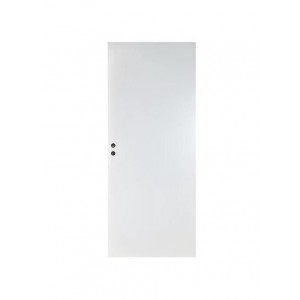 Дверное полотно с притвором М9х21 крашенное Белое без механизма замка Олови