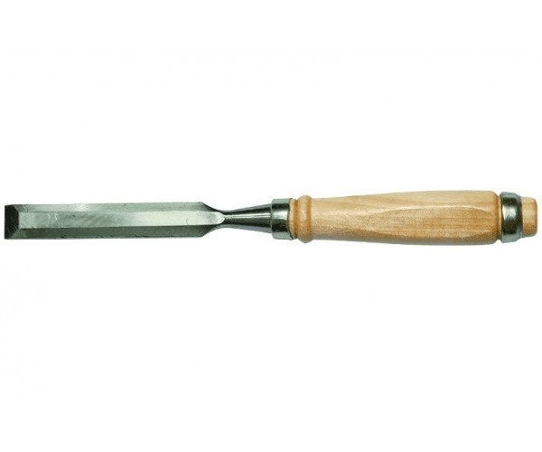 Стамеска прямая деревянная ручка 32мм Т4Р Лакра