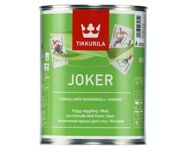 Интерьерная матовая краска Joker C TIKKURILA 0,9 л
