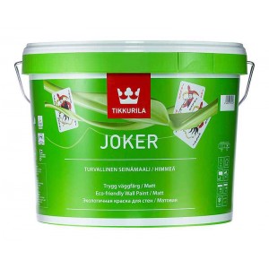Интерьерная матовая краска Joker C TIKKURILA 2,7 л