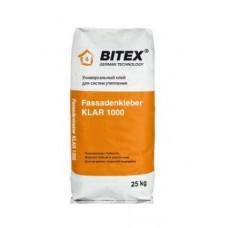 Штукатурно-клеевая смесь Bitex Fassadenkleber KLAR 1000, 25 кг