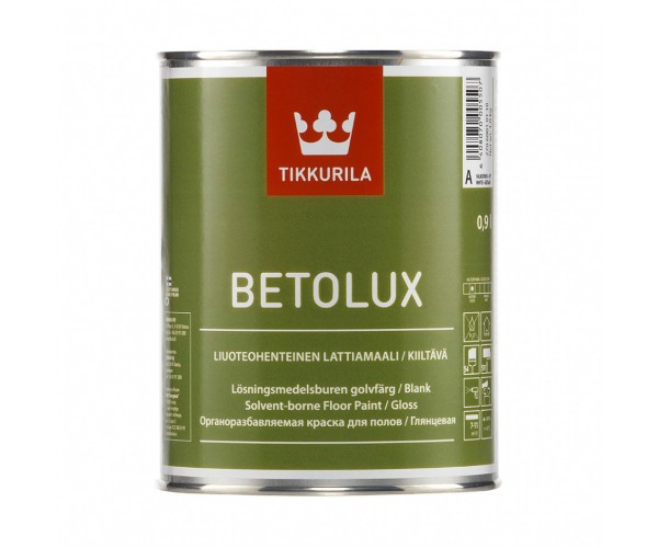 Уретано-алкидная краска для пола Betolux C TIKKURILA 0,9 л
