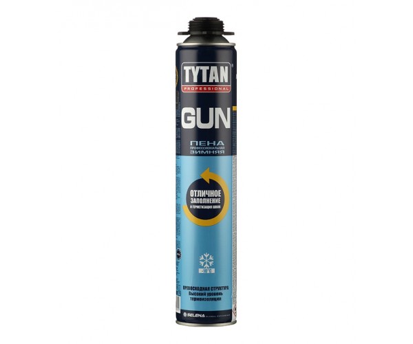 Пена монтажная профессиональная Tytan GUN Professional зимняя (750 мл)