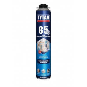 Пена монтажная профессиональная 65 зимняя Tytan Professional (750 мл)