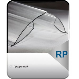 Профиль коньковый RP 4-6мм прозрачный L=6м (5шт)