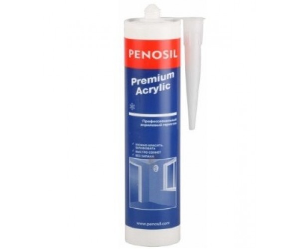Герметик акриловый всесезонный белый Penosil (310 мл)