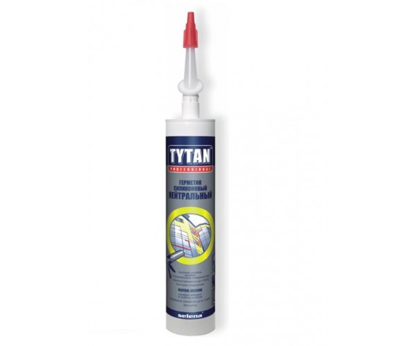 Герметик силиконовый нейтральный белый Tytan Professional (310 мл)