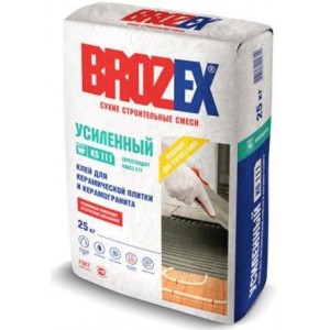 Клей для плитки Brozex KS 111 Усиленный 25кг