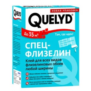 Клей для флизелиновых обоев Спец-флизелин QUELYD 300г