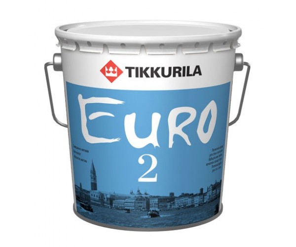 Интерьерная матовая краска EURO 2 TIKKURILA 2,7 л