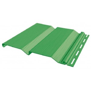 Сайдинг виниловый Standart Extra Color 3660*205мм (0,75м2) Зеленый, FineBer