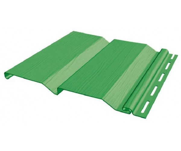 Сайдинг виниловый Standart Extra Color 3660*205мм (0,75м2) Зеленый, FineBer