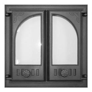 Дверца каминная К501 480х480 мм