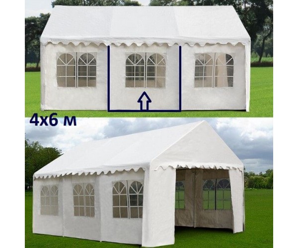 Садовый шатер AFM-1026W White (4х6)