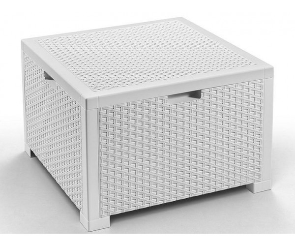 Ящик для подушек 64*64*40 см.для мебели белый