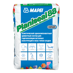 Гидроизоляция Mapei Planiseal 88 (Idrosilex pronto) 25кг