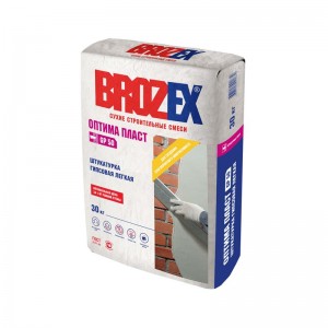 Brozex GP 50 Оптима Пласт гипсовая штукатурка 30кг