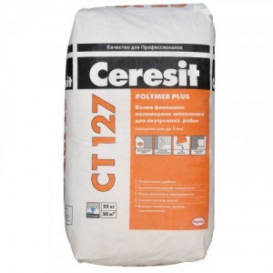 Шпаклевка полимерная Ceresit CT127, 25кг
