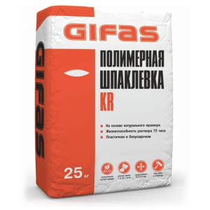 Шпаклевка полимерная Gifas KR, 25кг 