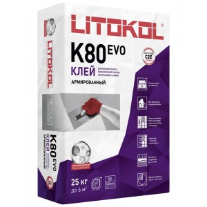 Клей для клинкера litokol litoflex к80, 25 кг