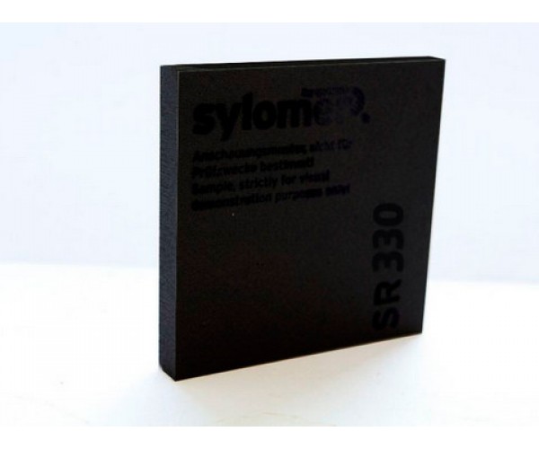 Sylomer SR 330 черный 1200 х 1500 х 12,5 мм