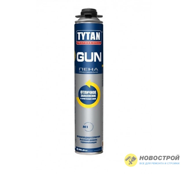 Пена монтажная профессиональная Tytan GUN Professional (750 мл)