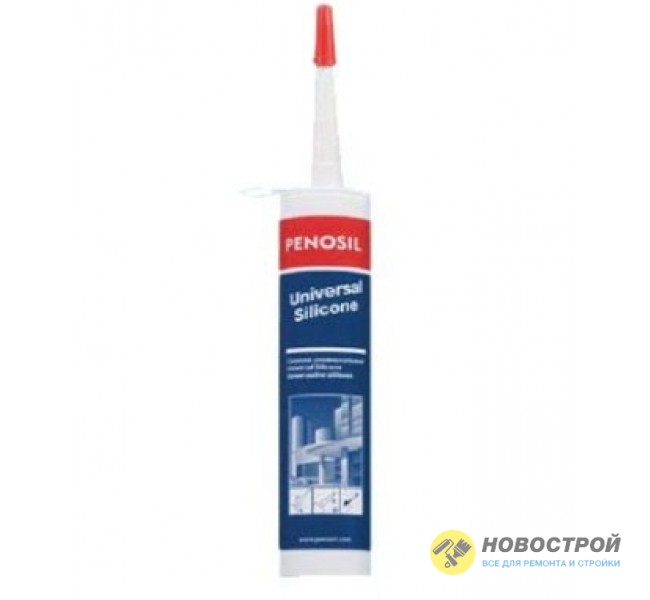 Герметик силиконовый универсальный белый Penosil Premium (310 мл)
