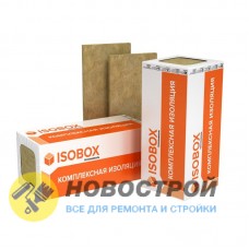 Теплоизоляция ISOBOX ВЕНТ (50*600*1200) 6шт. 4,32м2 (0,216м3), 80кг/м3, ТехноНИКОЛЬ